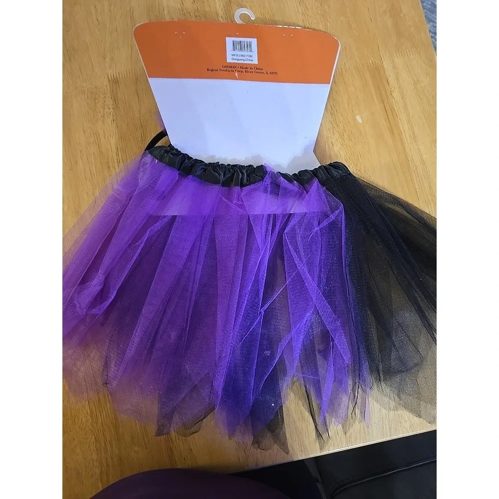 Halloween Witch costume Girls Tutu Set Fairy Ages 5 + Dress Up NWT New Ballerina